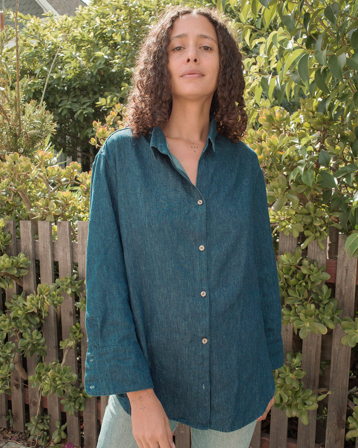 Laidback Button Down Blouse