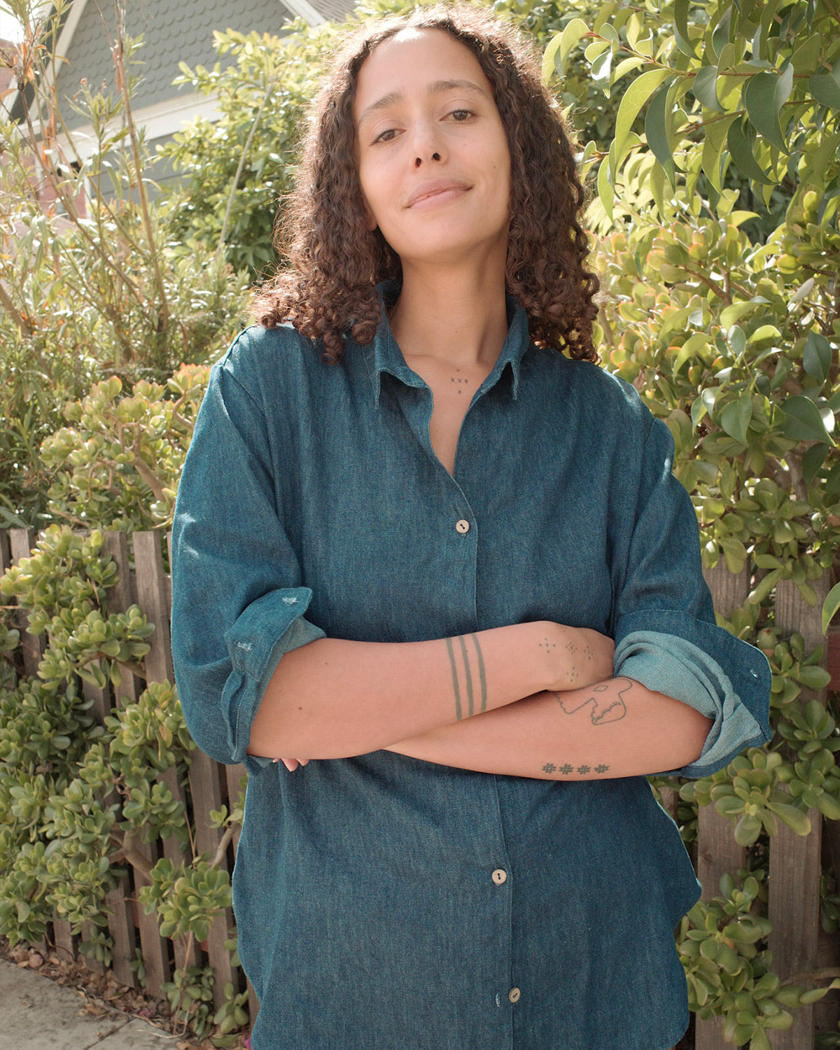 Laidback Button Down Blouse