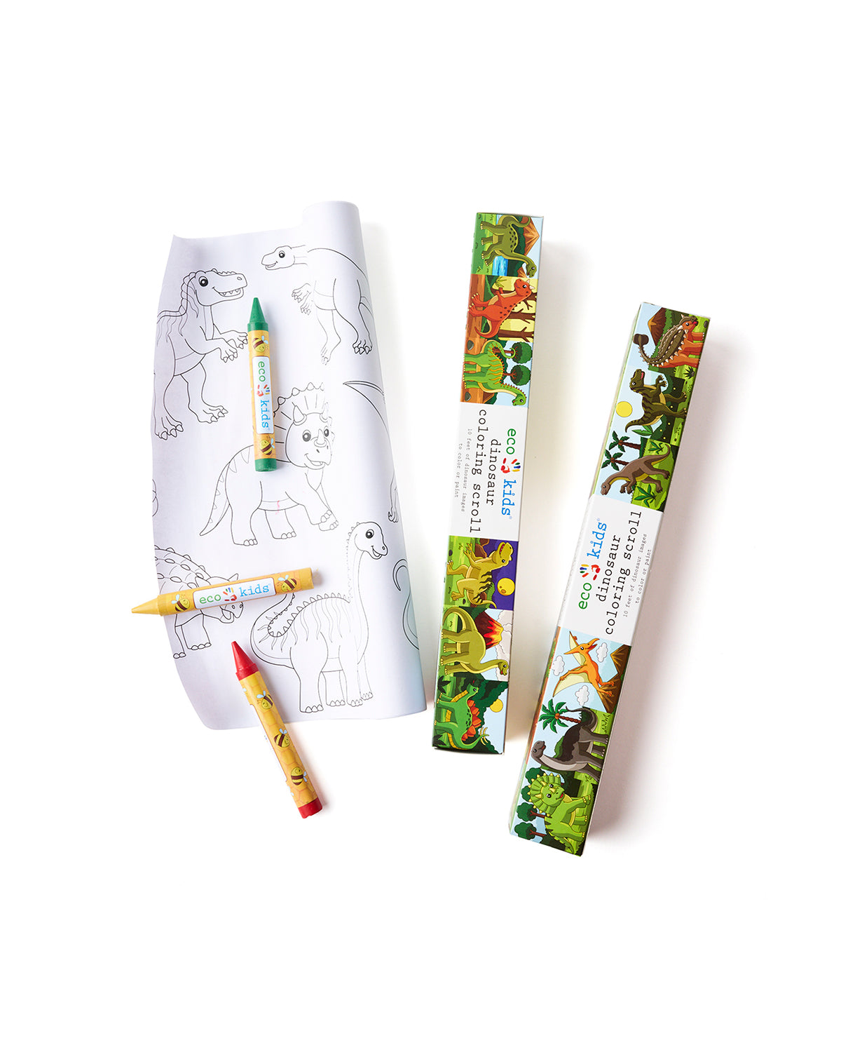 Dinosaur Coloring Scroll <br> Eco Kids