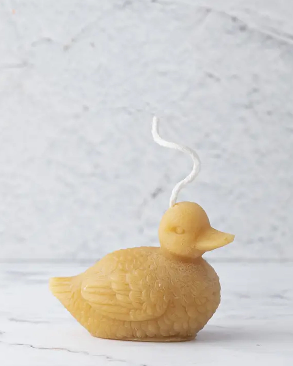 Pure Beeswax Duck Candle