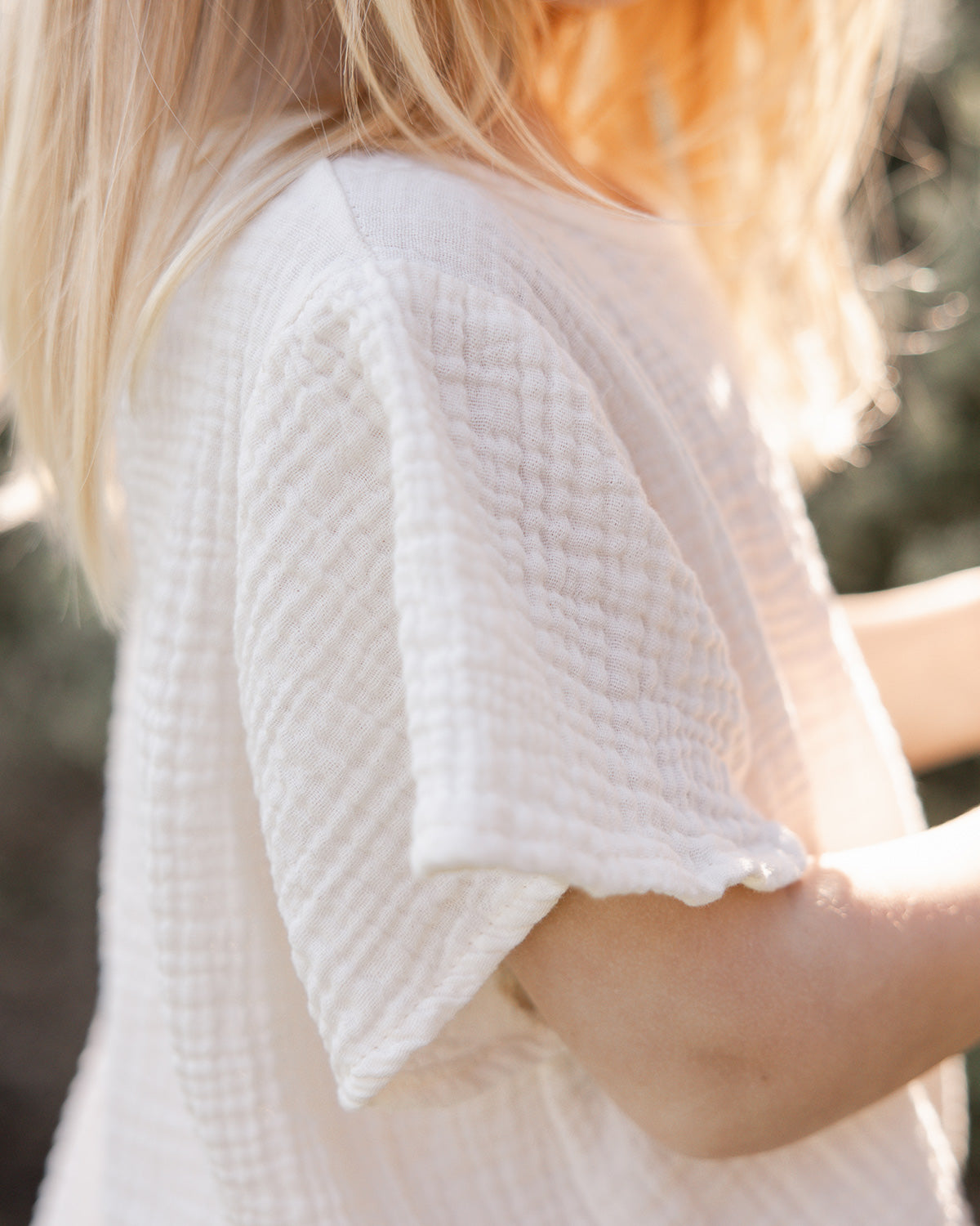 Gauze Flutter Blouse