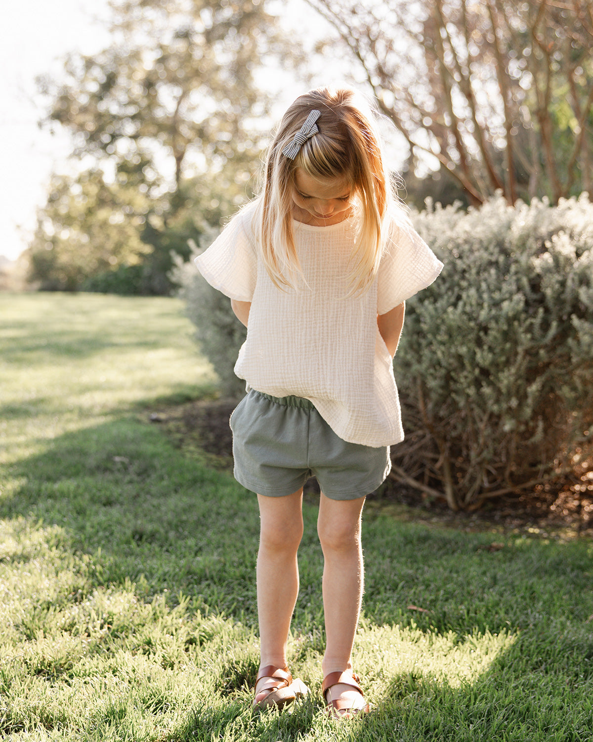 French Terry Lawn Short