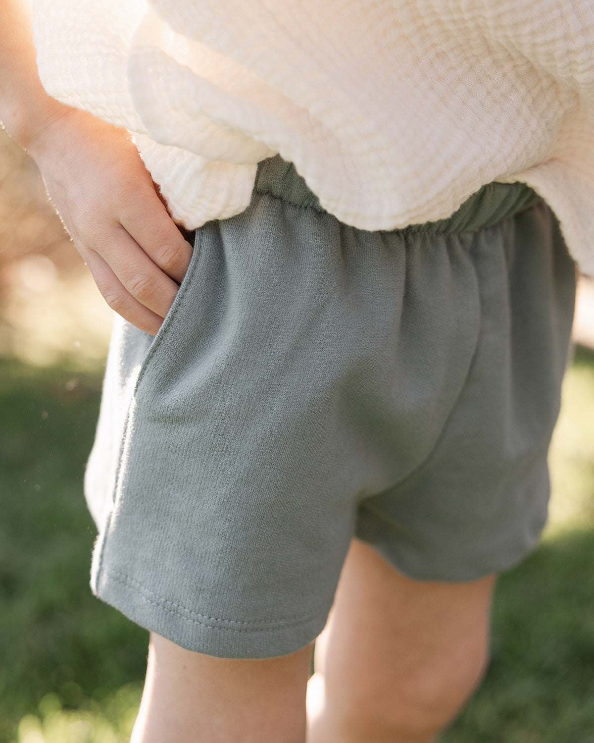 French Terry Lawn Short