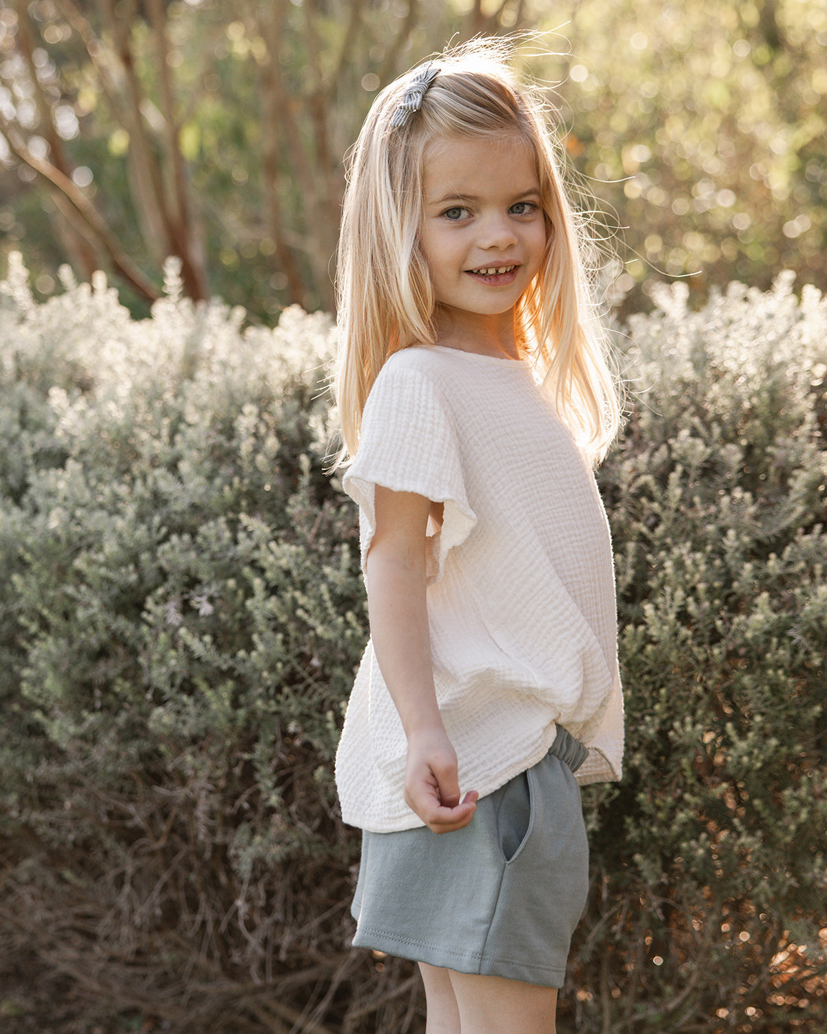 Gauze Flutter Blouse