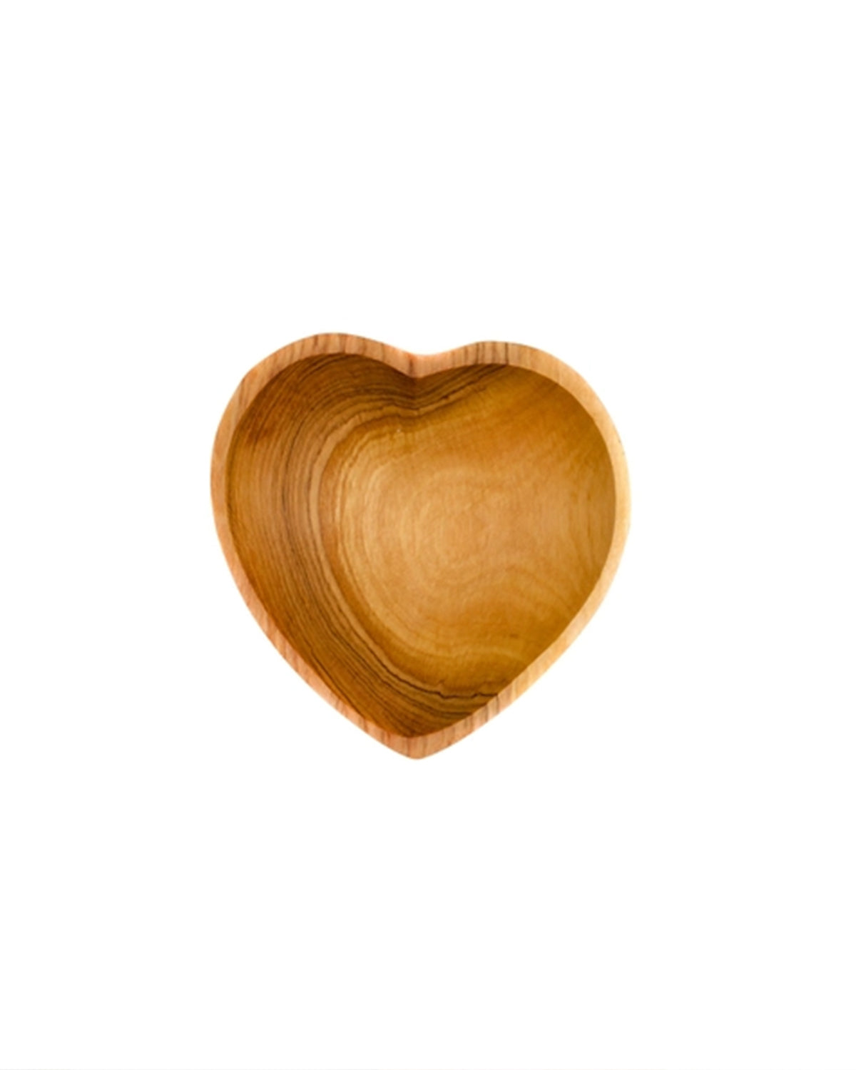 Olive Wood Heart Shaped Bowls
