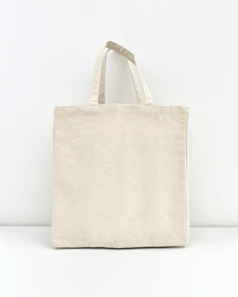 Multi-Pocket Organic Cotton Farmers Market Tote Bag