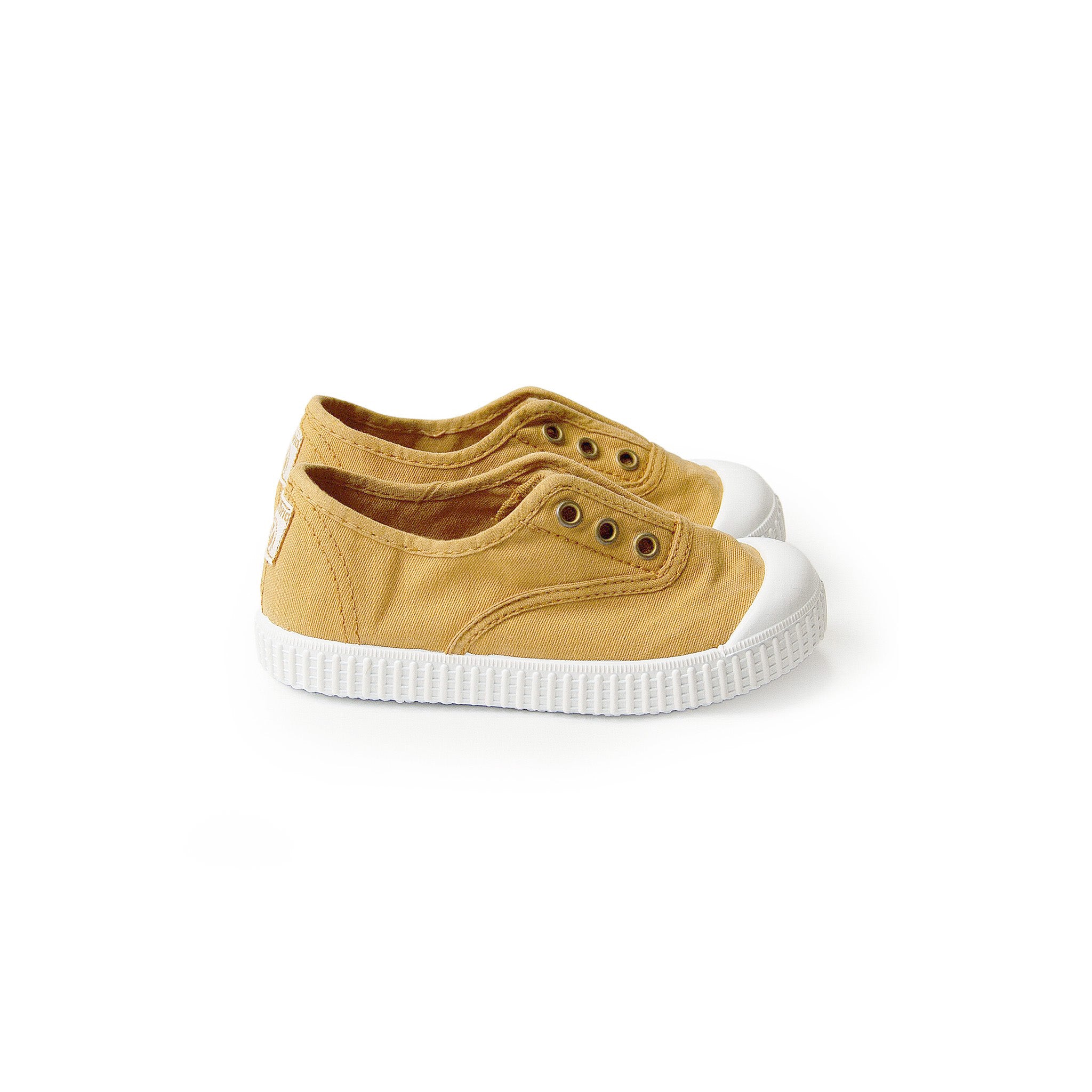 Organic Canvas Sneakers - trigo <br> Victoria