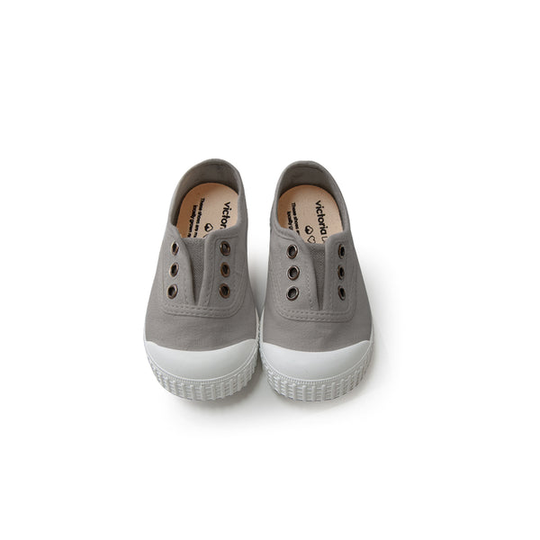 Organic Canvas Sneakers - gris <br> Victoria