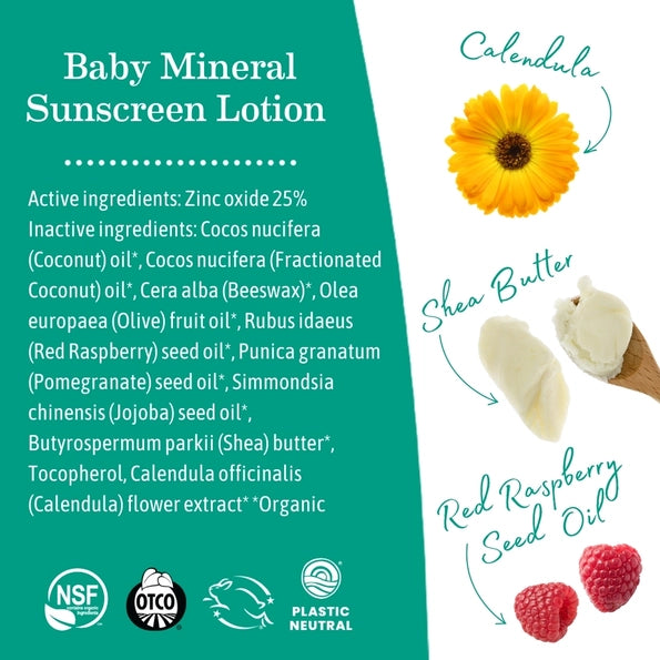 Baby Mineral Sunscreen - Spf 40
