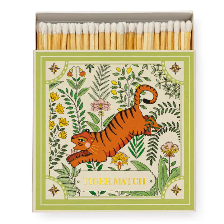 Green Tiger Safety Matches