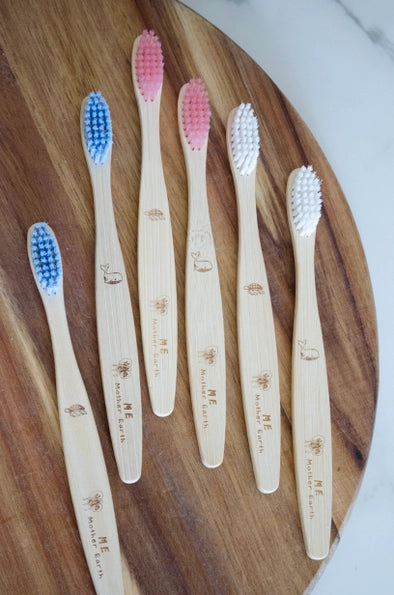 Bamboo Toothbrush Set of 6 - For KIDS
