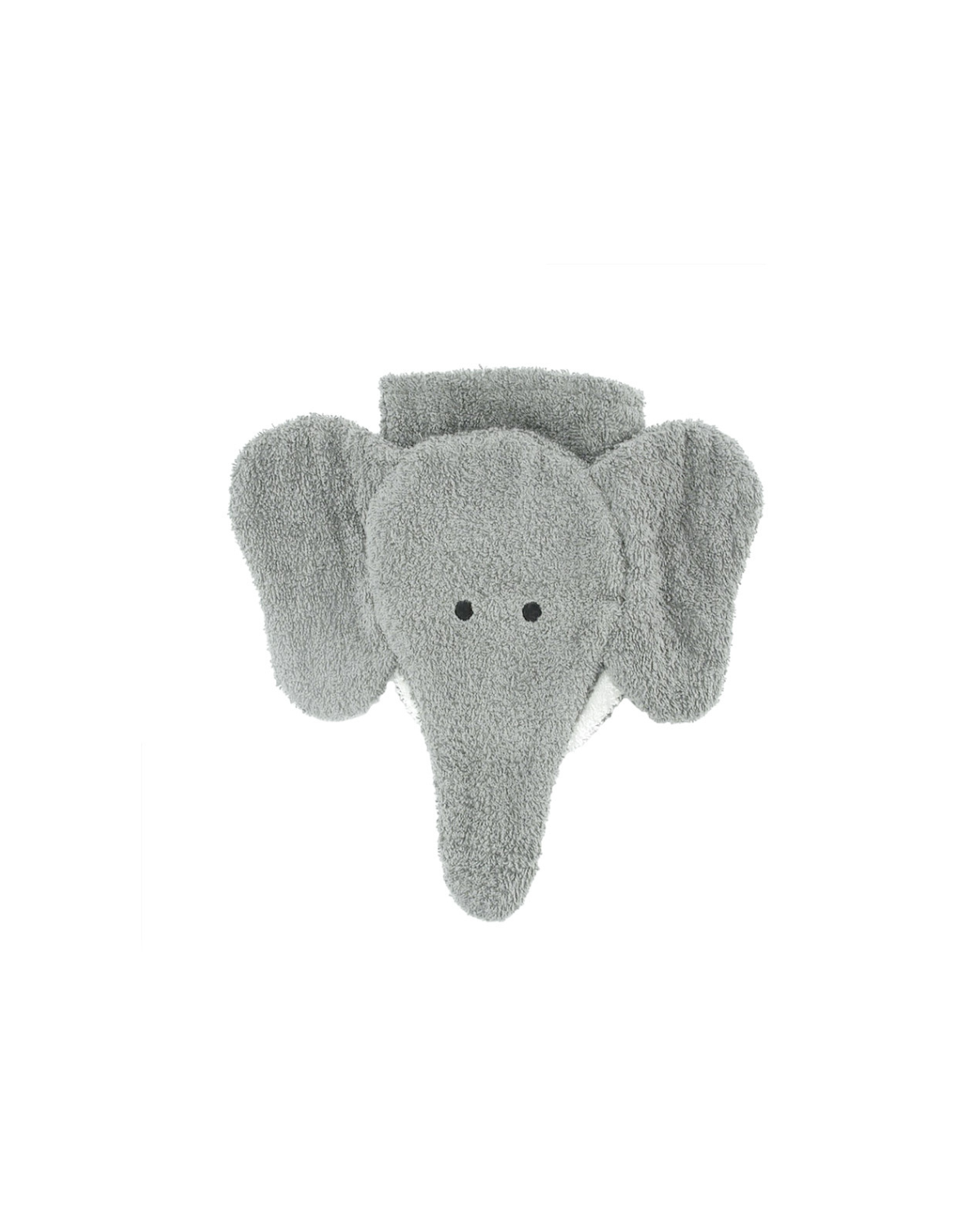 Organic Cotton Elephant Washcloth Puppet