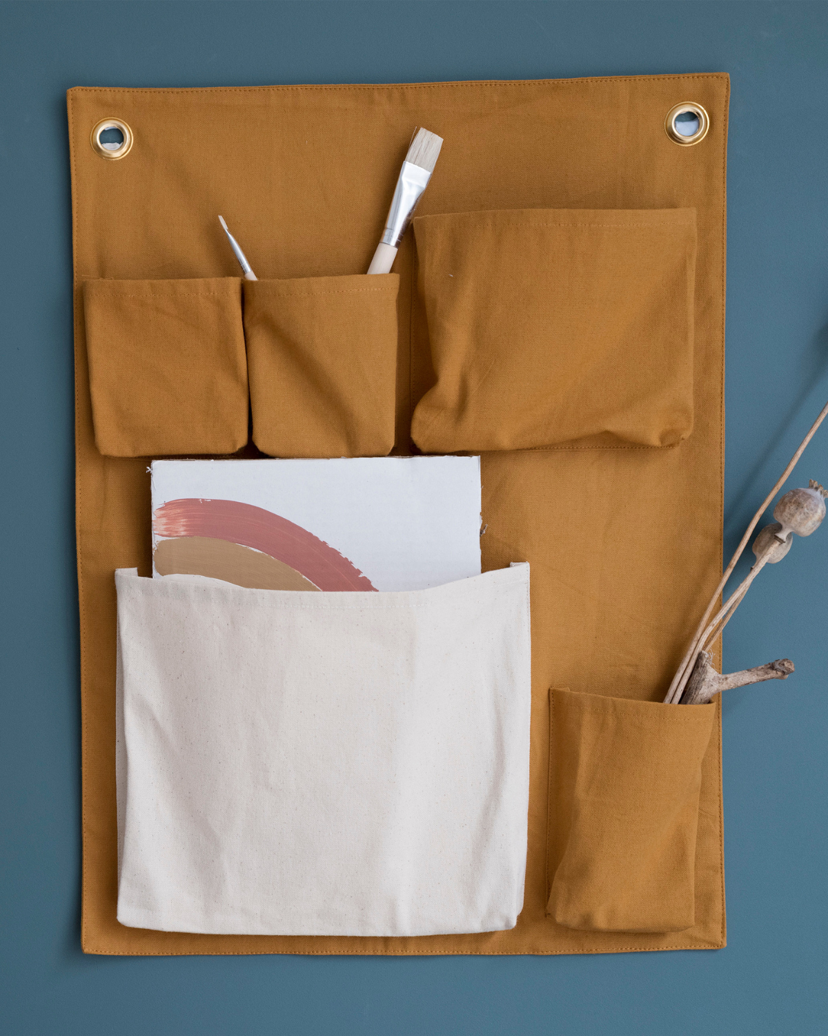 Wall Pocket - Ochre <br>by Fabelab