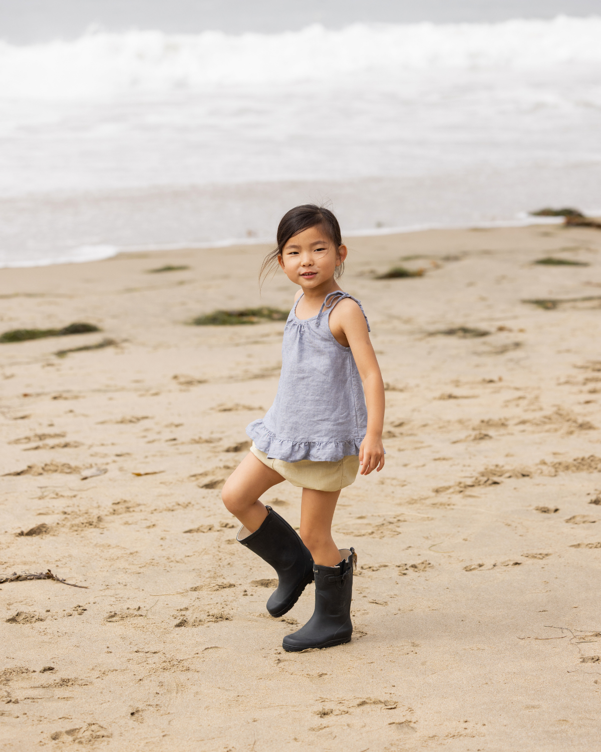 Baby Ruffle Woven Top