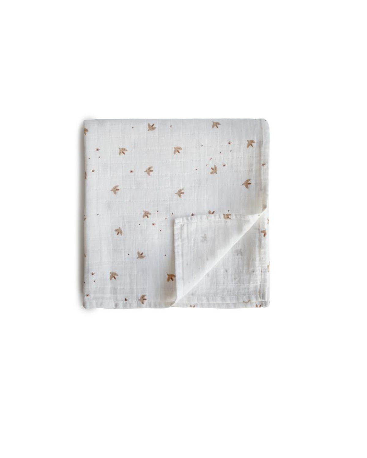 Muslin Swaddle Blanket Organic Cotton - Sparrow