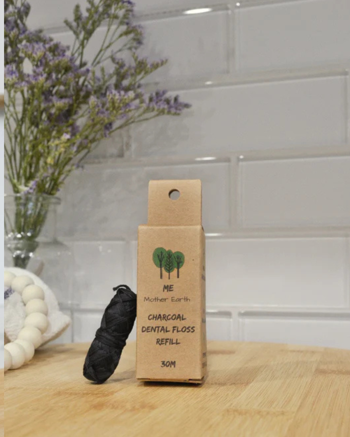 Biodegradable Charcoal Floss REFILL ONLY