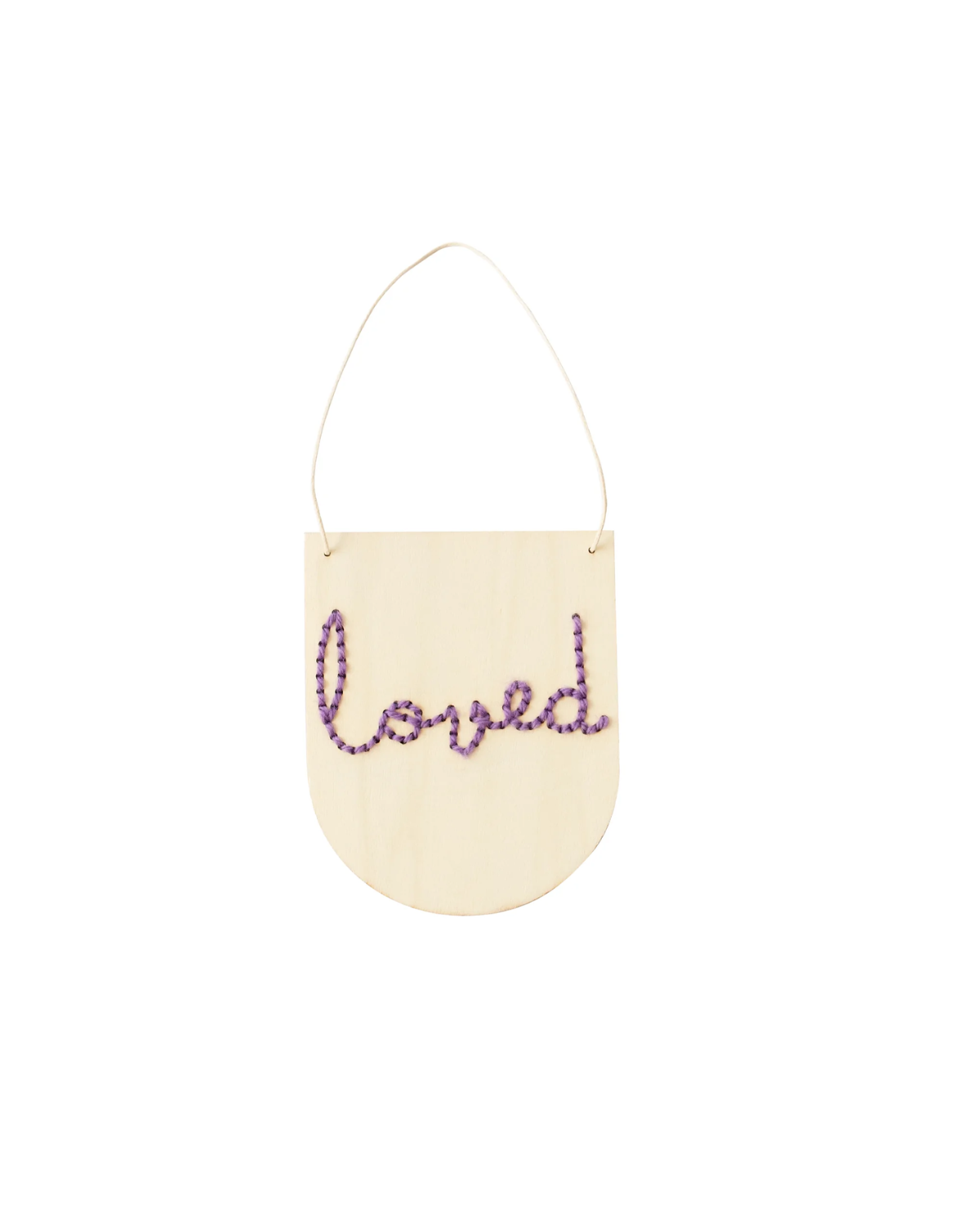 Loved MiniScript Embroidery Board Kit - lilac