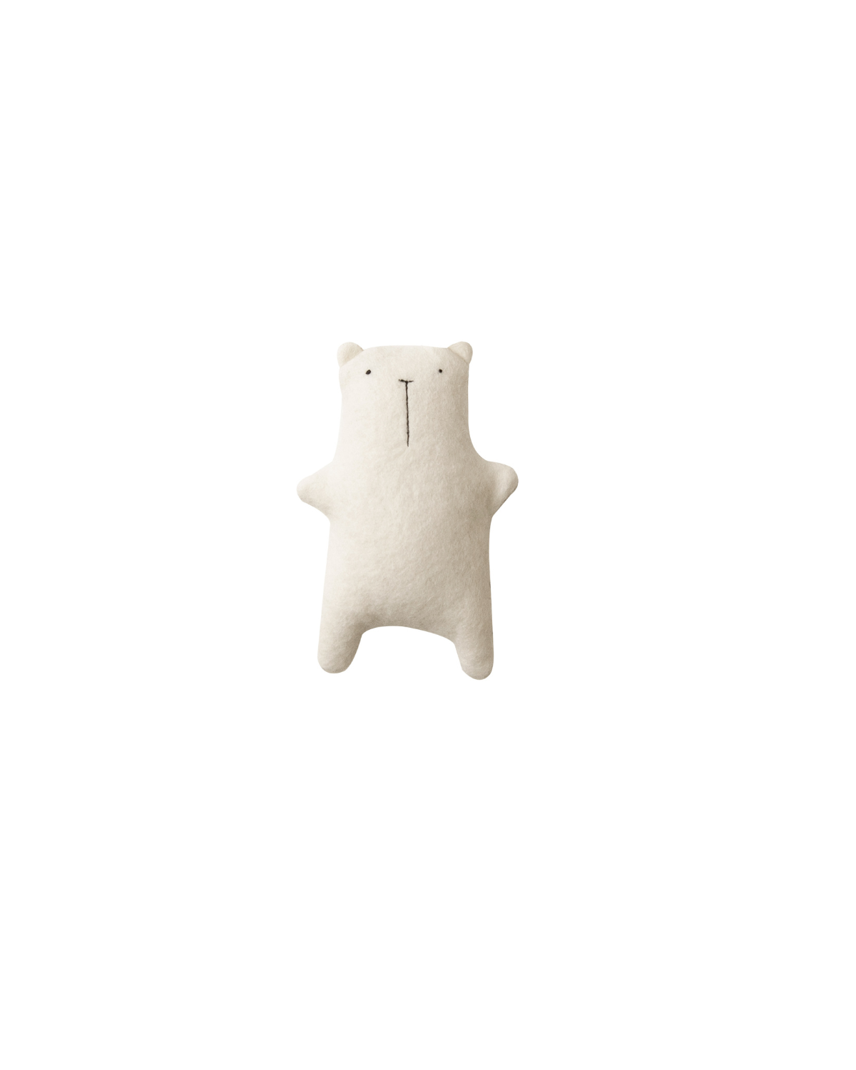 Organic Felt Polar Bear