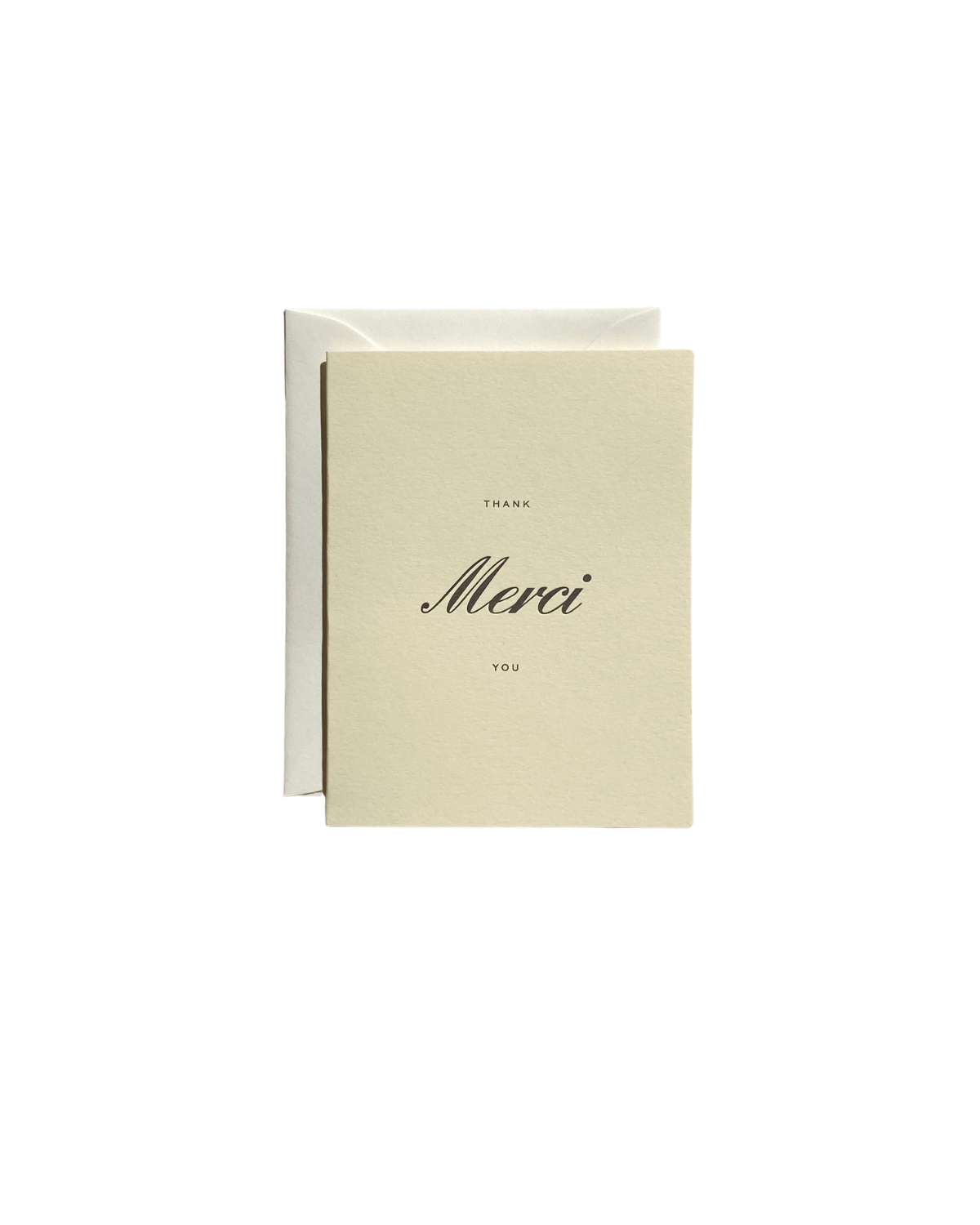 Merci Thank You Card