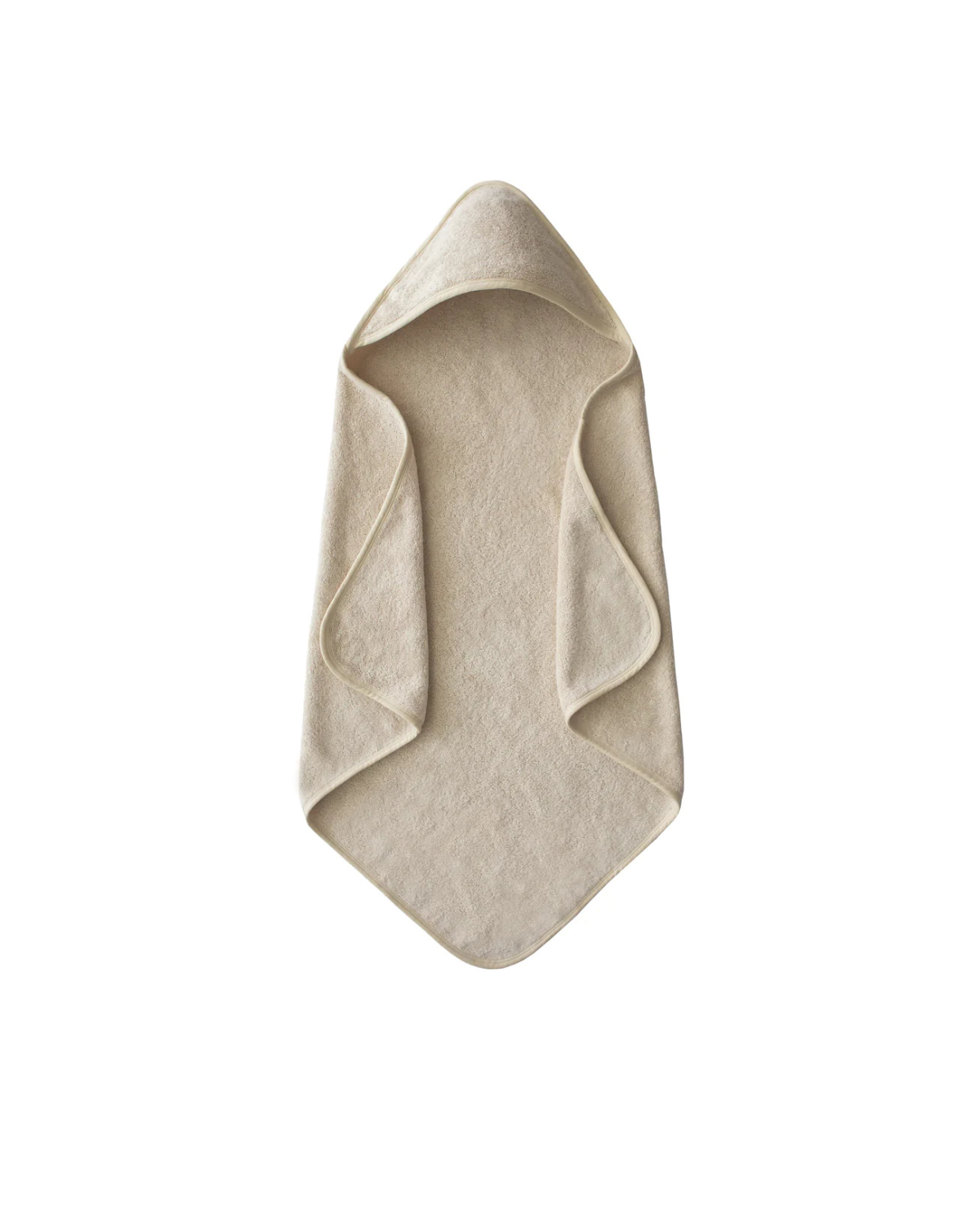 Organic Cotton Baby Hooded Towel - Fog
