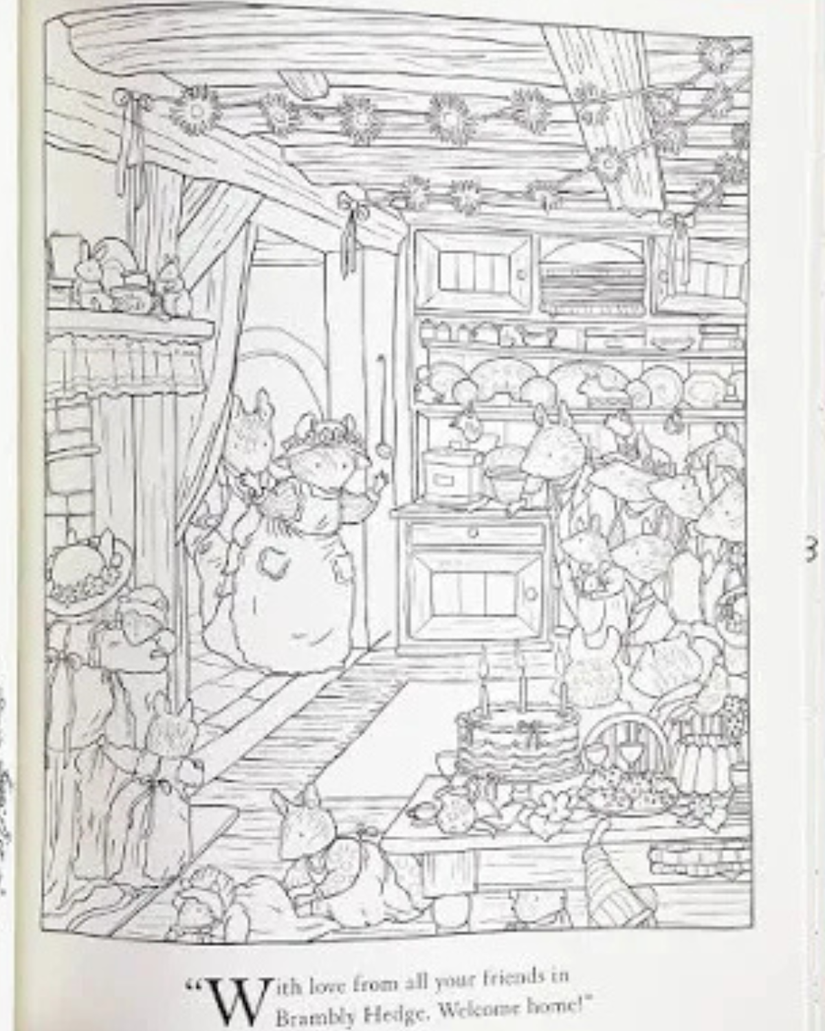 Nature Coloring Book - Brambly Hedge