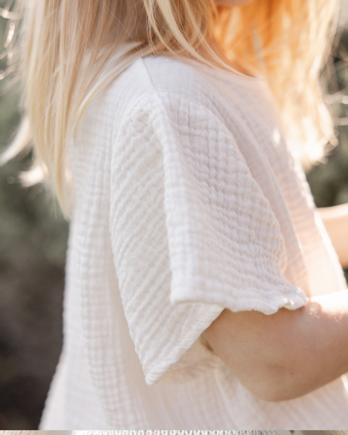 Baby Gauze Flutter Blouse