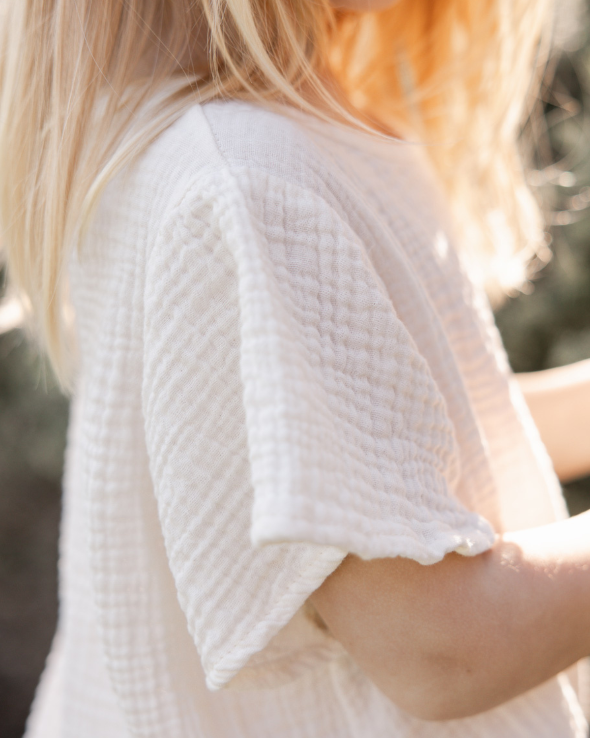 Gauze Flutter Blouse