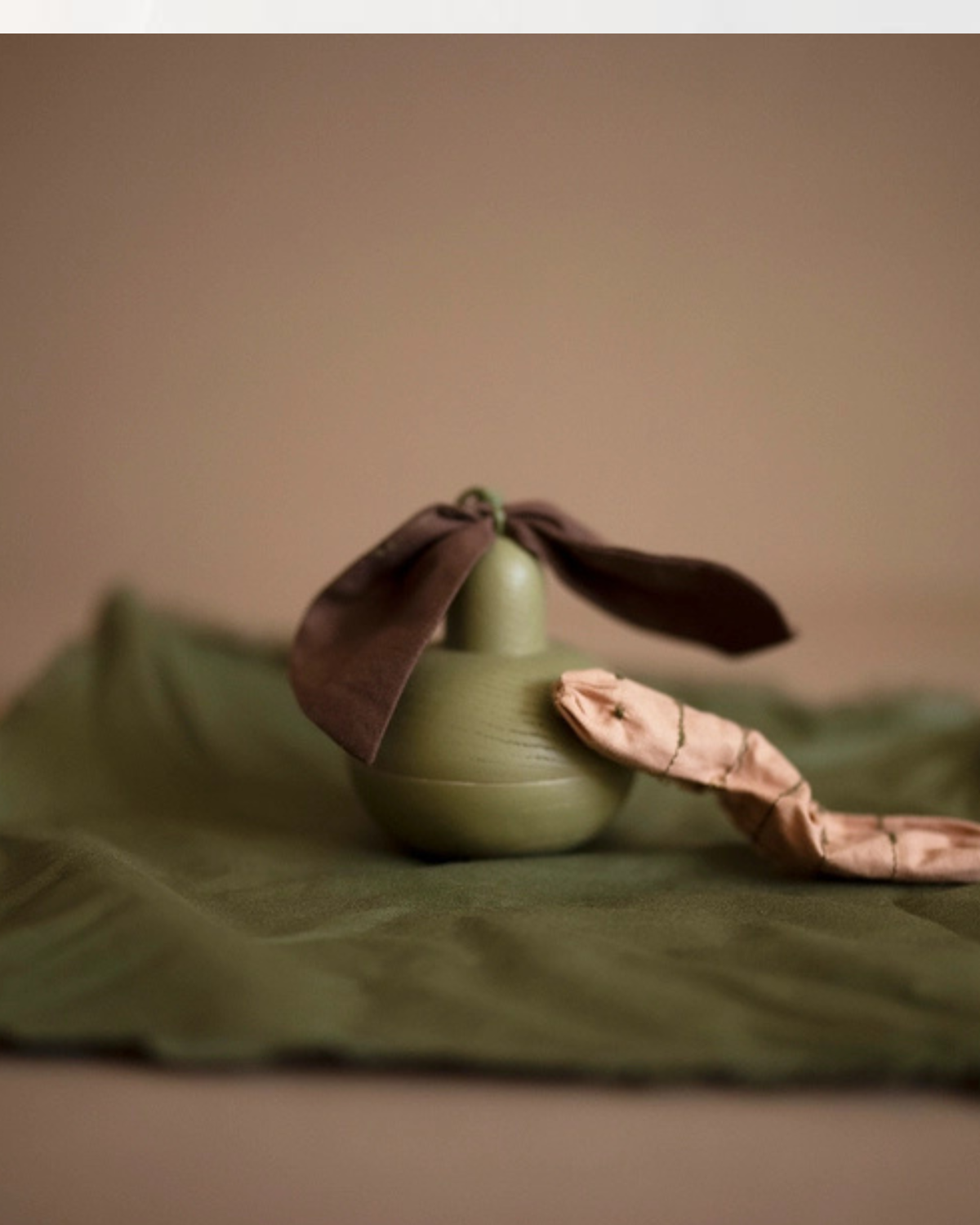 Wooden Magnetic Pear & Little Friend