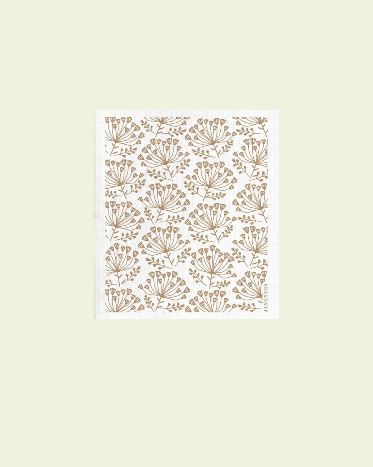 Swedish Dishcloth - brown dill