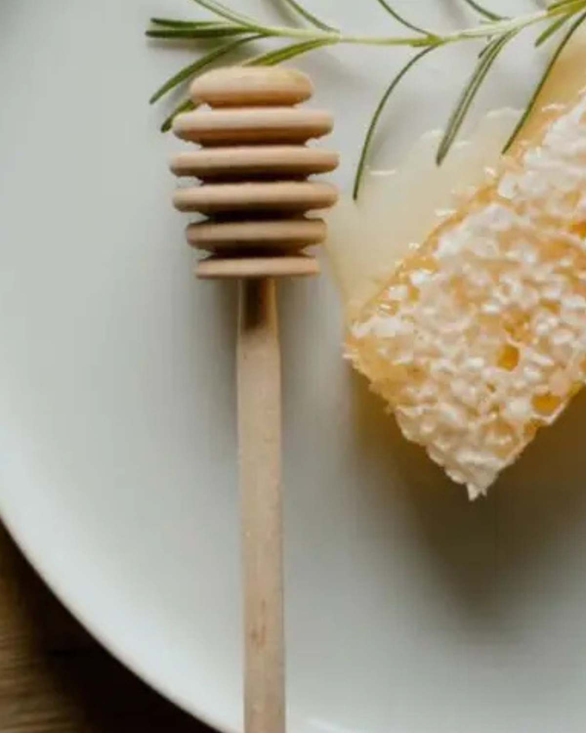 Wooden Honey Dipper
