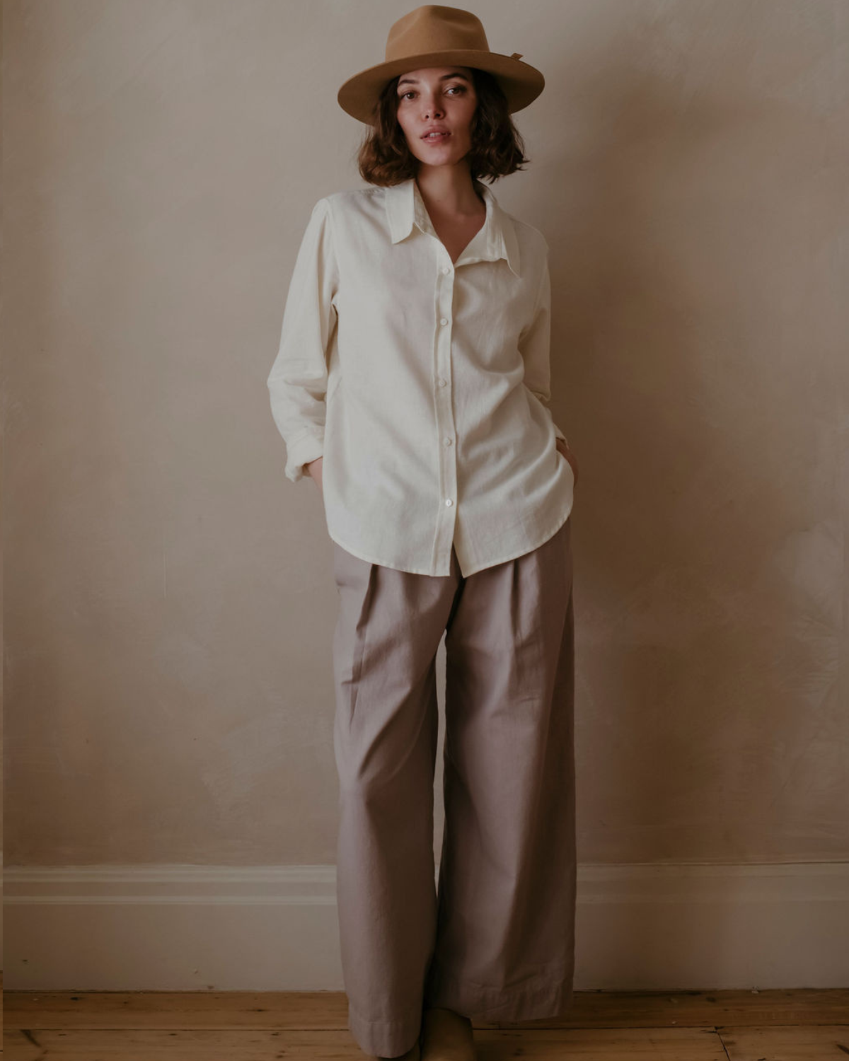 Classic Button Down Blouse