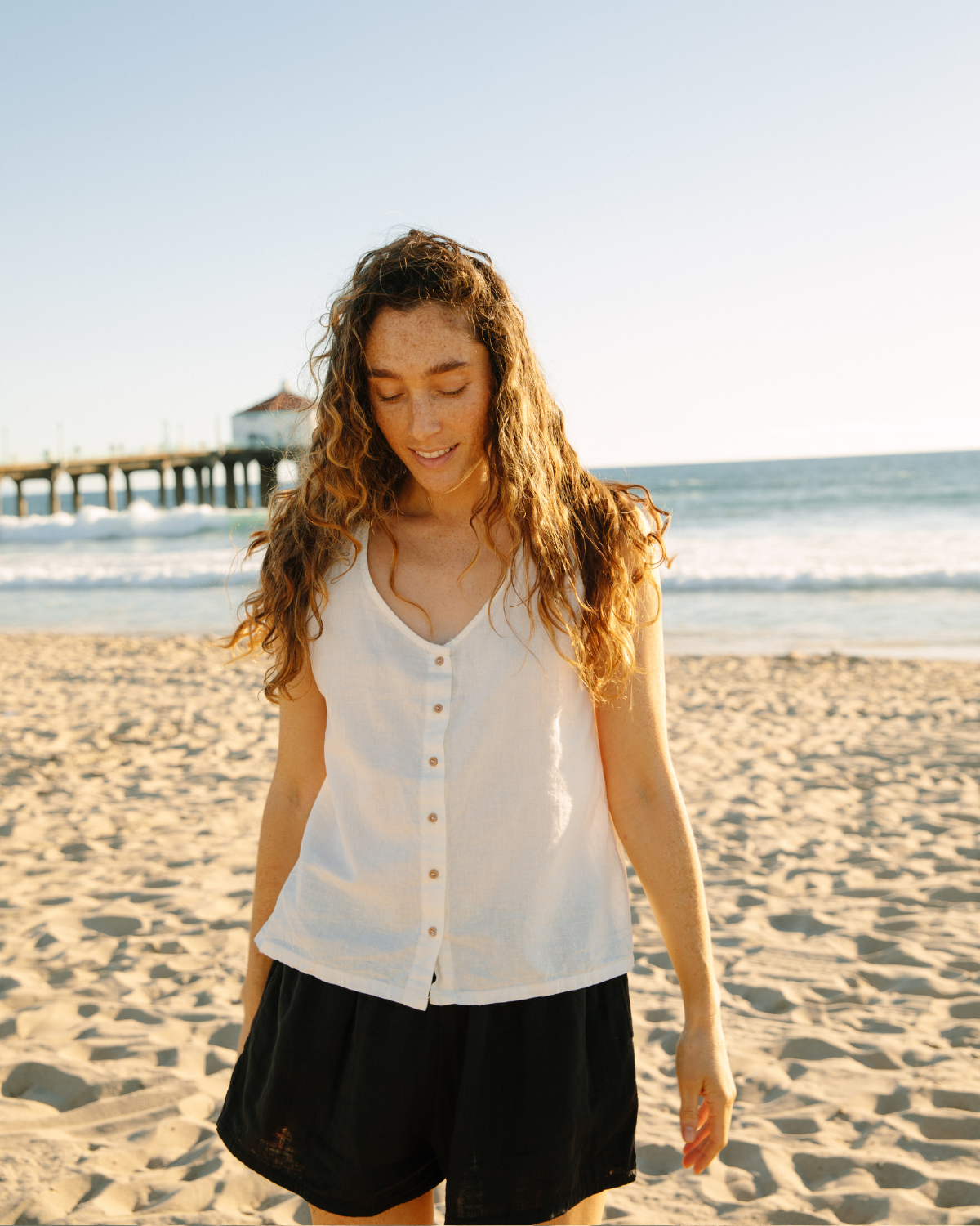 Women's Muslin Gauze Short