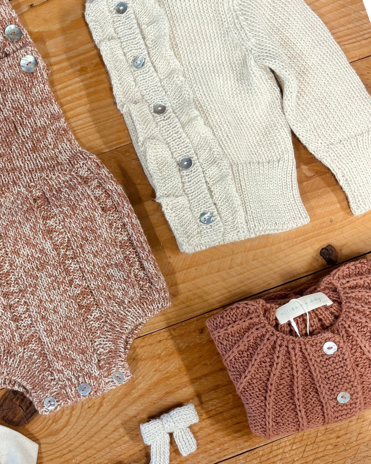 Alpaca Cardigan - clay