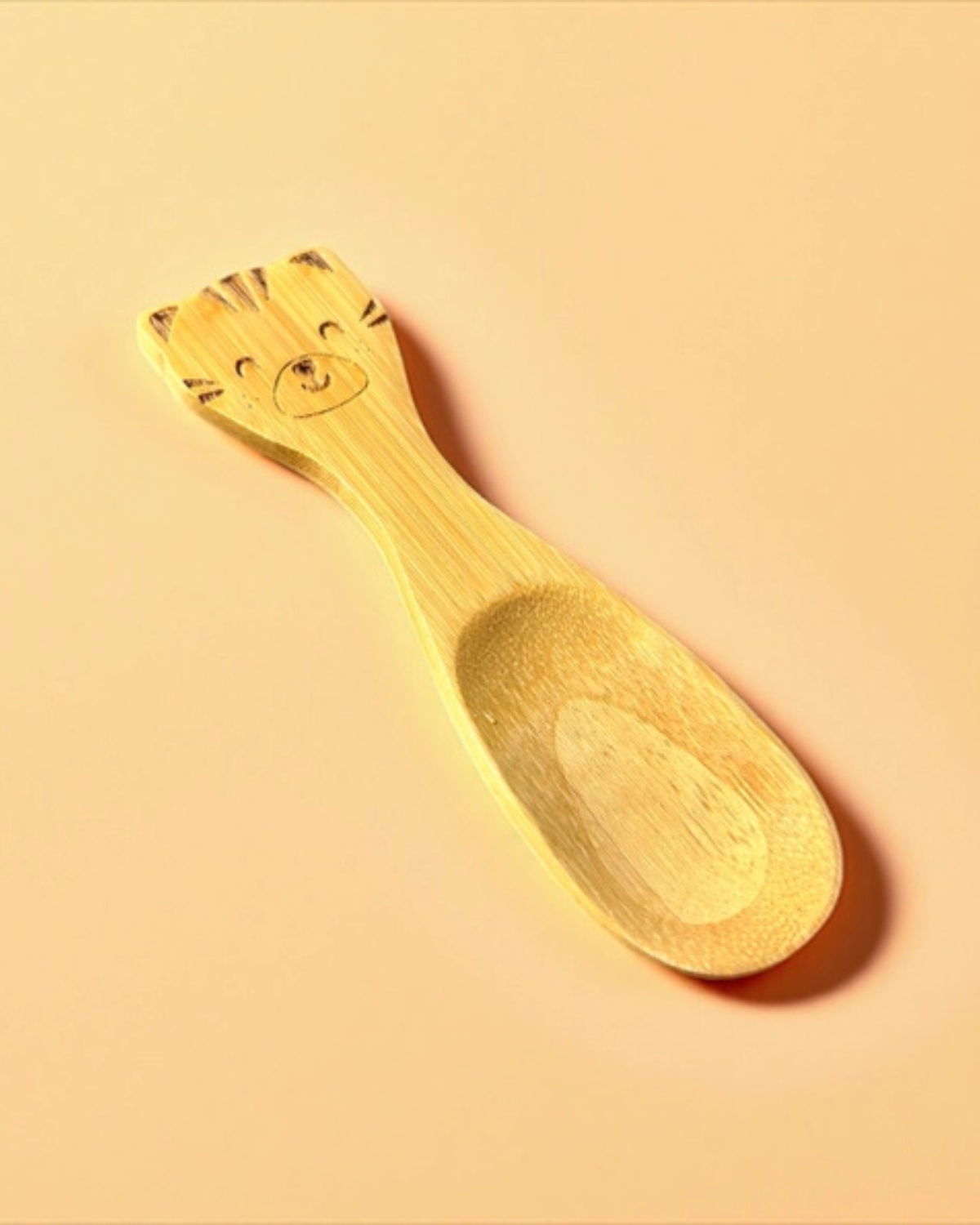 Bamboo Animal Kids & Toddler Utensils | Tiger Spoon