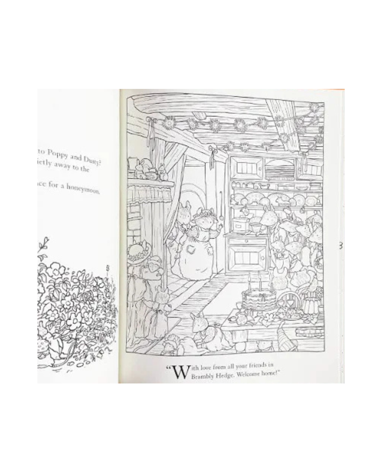 Nature Coloring Book - Brambly Hedge