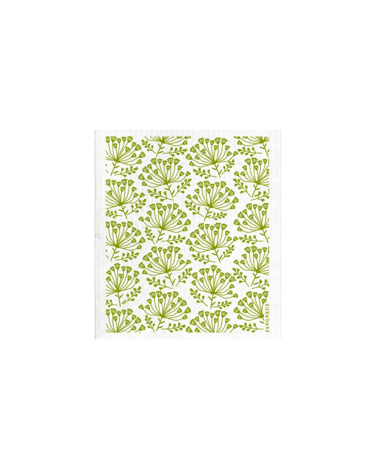 Swedish Dishcloth - green dill