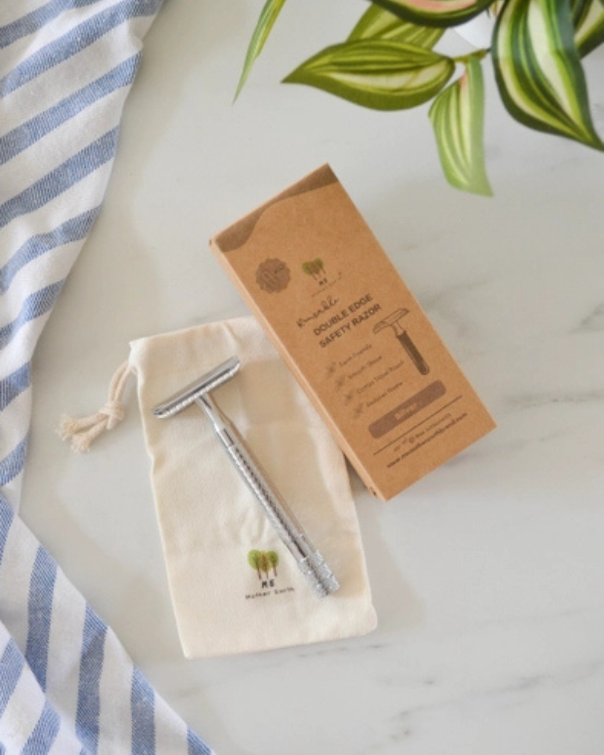 Reusable Double Edge Safety Razor