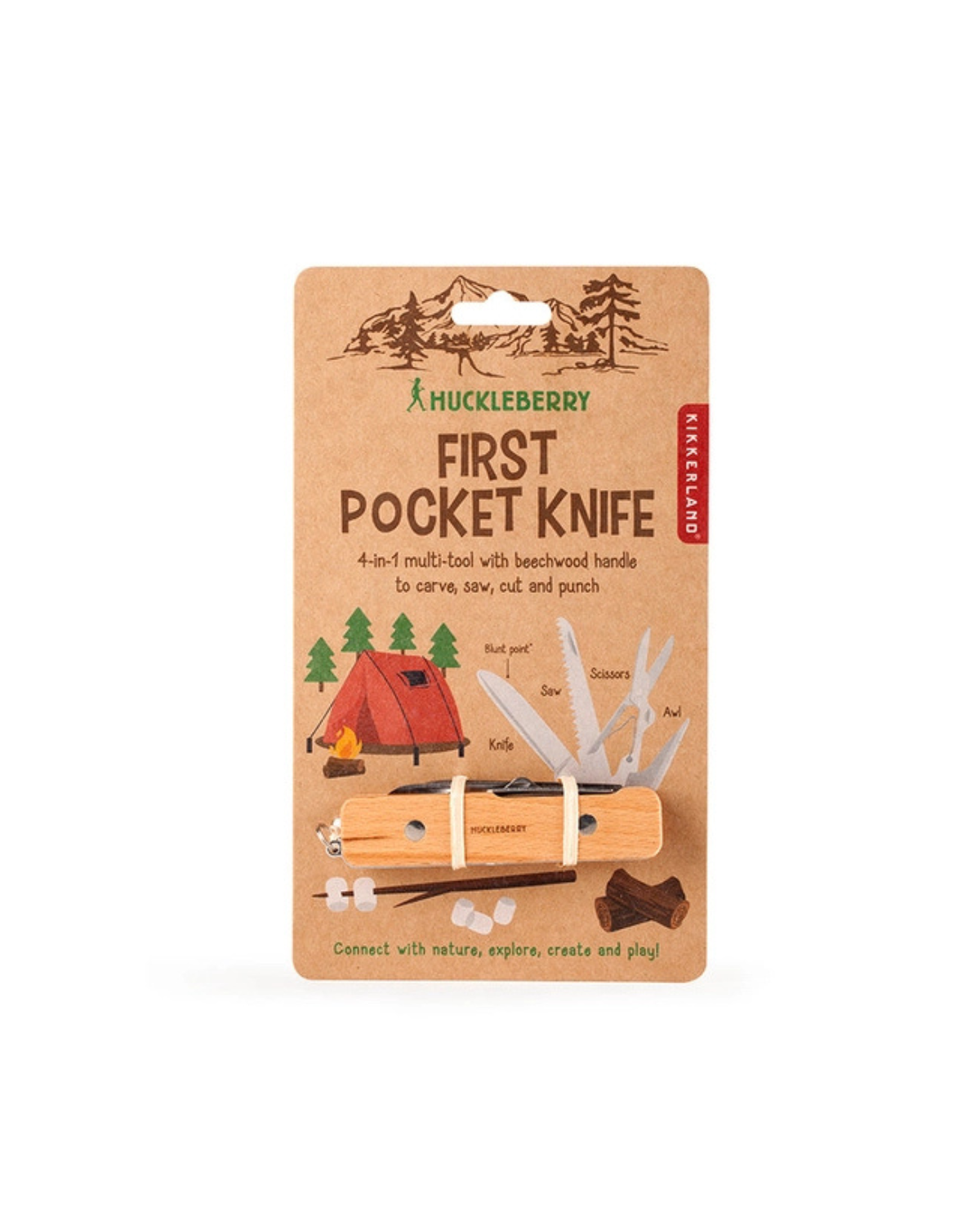 Kids Pocket Knife <br> huckleberry