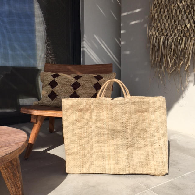Extra large jute bag - Natural