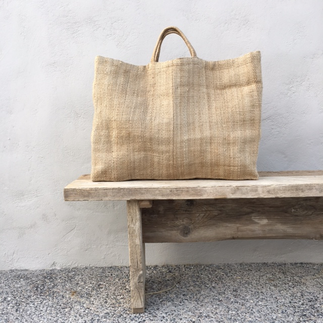 Extra large jute bag - Natural