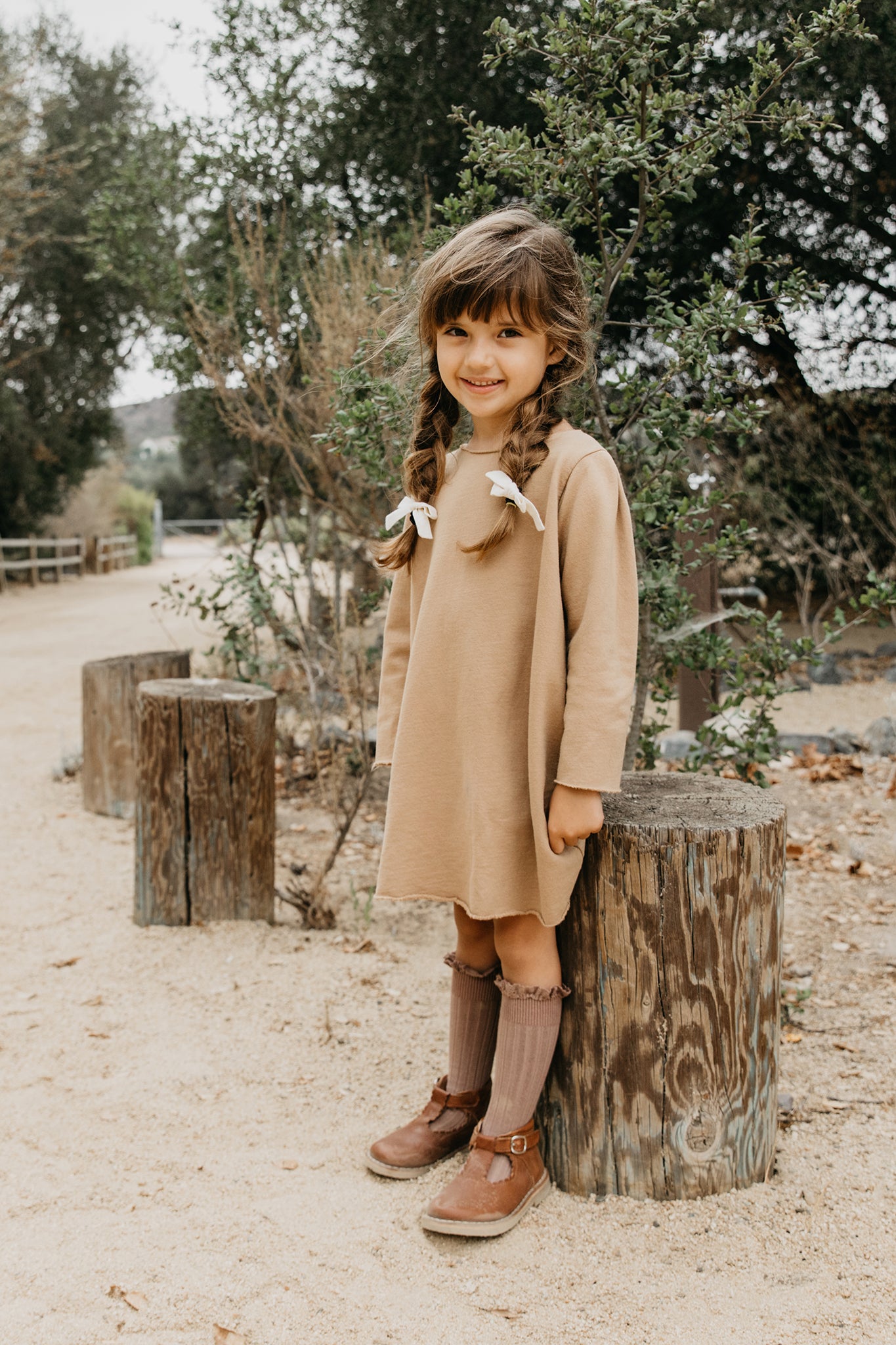 Simple Fleece Dress
