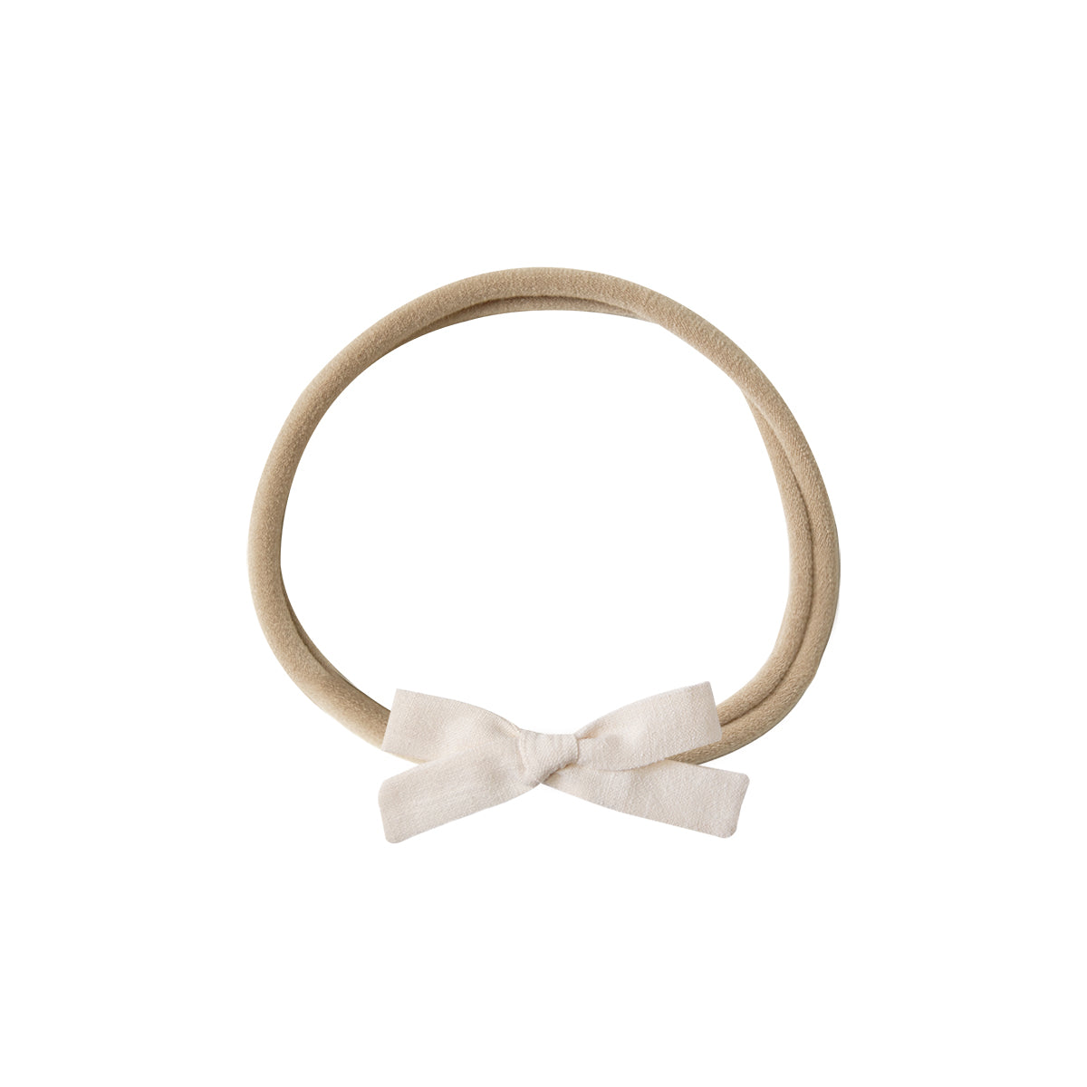 Mini Bow Headband - natural