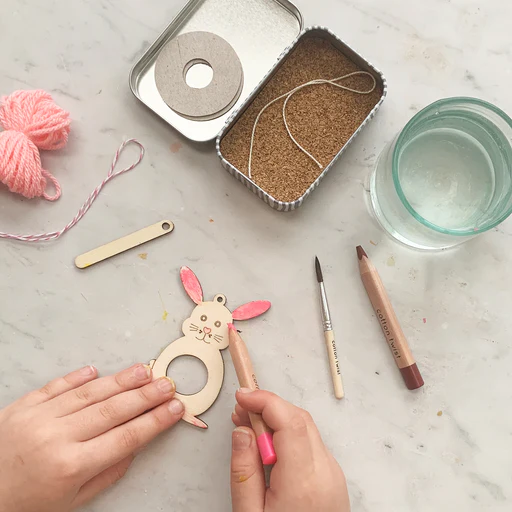 Make Your Own Pom Pom Bunny Kit