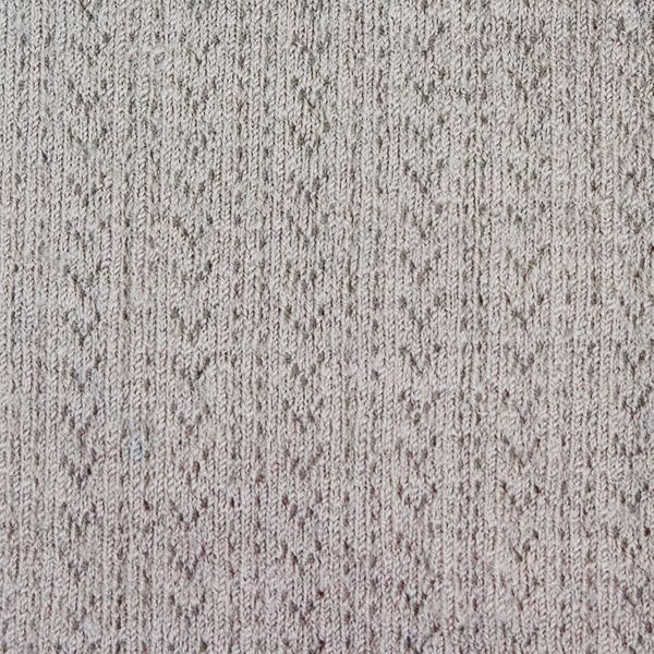 Women's Pointelle Merino Wool Knee-high Socks - light gray