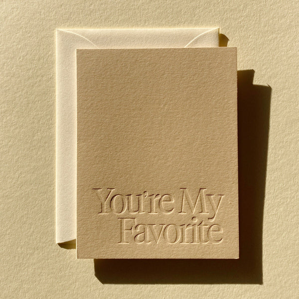 You're my Favorite Card