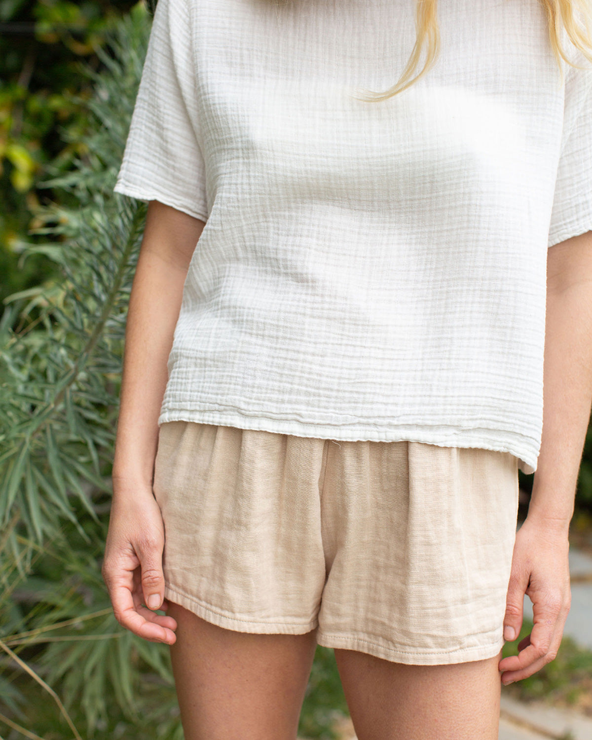 Women's Muslin Gauze Short