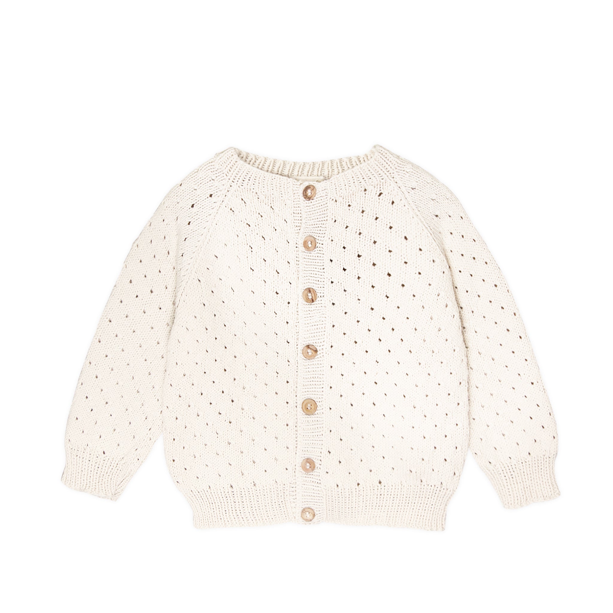 Heirloom Handmade Organic Cardigan - Linde