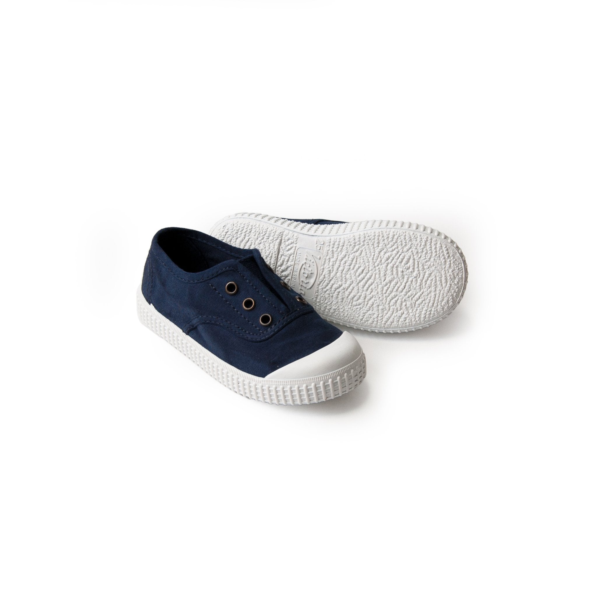 Organic Canvas Sneakers - marino <br> Victoria
