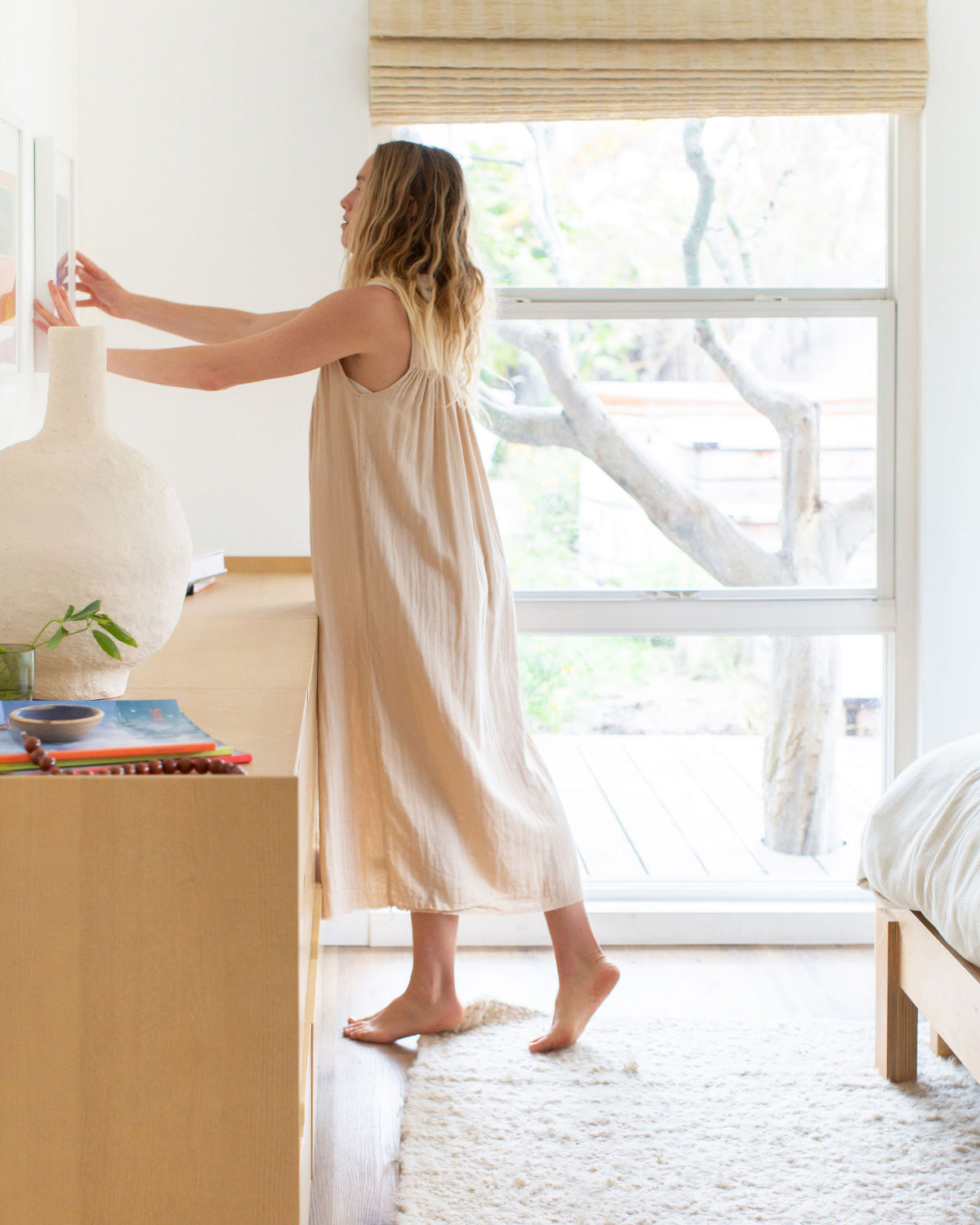 Women's Muslin Gauze Frock