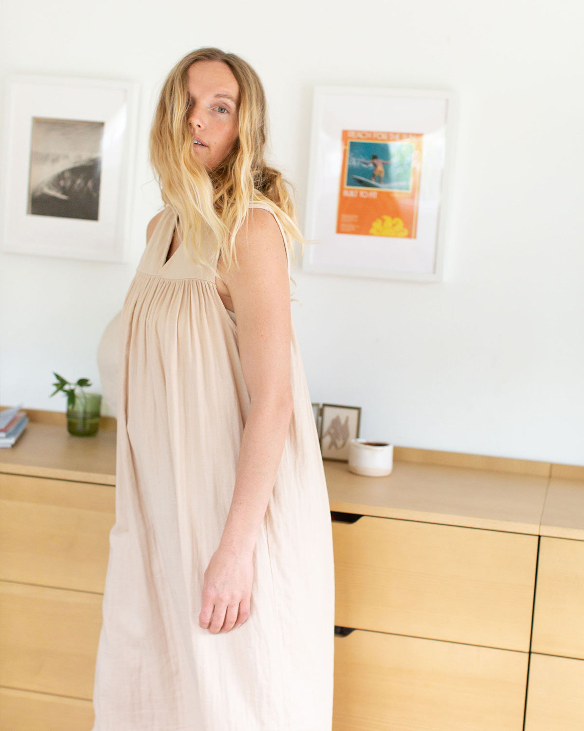 Women's Muslin Gauze Frock